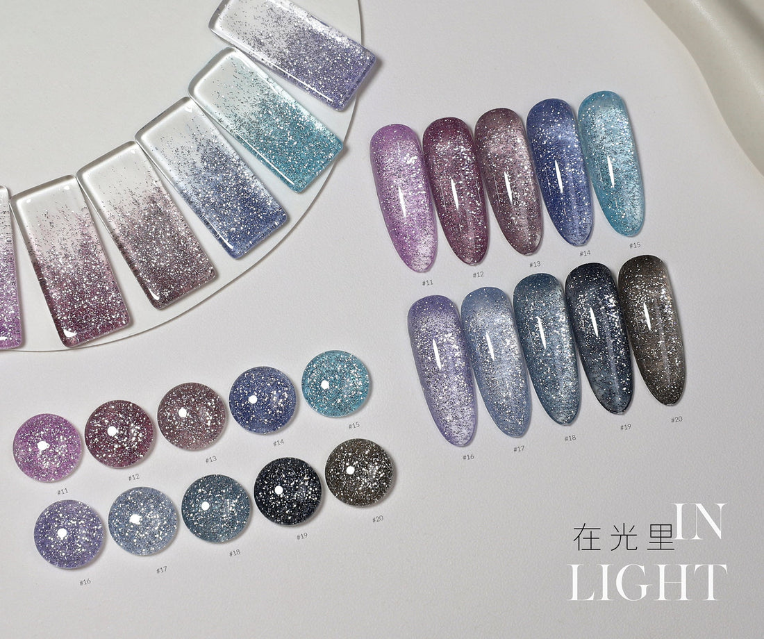✨ Glitter Gel Polish – Shine Beyond Ordinary Nails | Jenico The Nail 💅🌟
