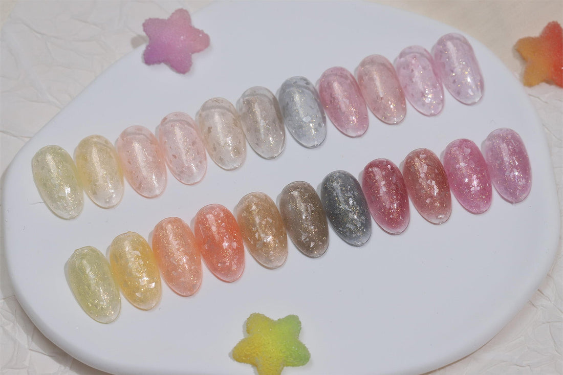 ✨ Shiny Glitter Gel – The Ultimate Sparkle Upgrade | Jenico The Nail 💅🌟